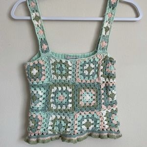 ✨American Eagle Crochet Tank Top✨